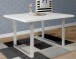 Tischplatte >TABLES< in Weiss Matt, ohne Gestell - 140x3,8x90cm (LxBxHxT)