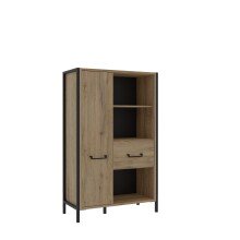 Highboard >ORIENTAL TREE<  3 Fächer, Bartex...