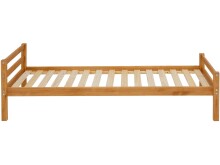 Bett >Umeå< 90x200 cm aus massivem...