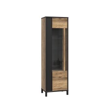 Vitrine >HAYATO< 5 Böden, 1 Tür,...