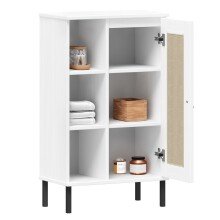 Badezimmer-Set >WZ-0800< (5-teilig) Fichte massiv weiss - 155x190x40 (BxHxT)