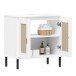 Badezimmer-Set >WZ-0800< (5-teilig) Fichte massiv weiss - 155x190x40 (BxHxT)