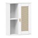 Badezimmer-Set >WZ-0800< (5-teilig) Fichte massiv weiss - 155x190x40 (BxHxT)