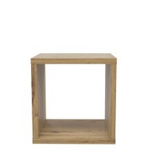Regalwürfel >MAURO< in Artisan Eiche Dekor - 39,5x39,7x32,9cm (BxHxT)