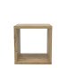 Regalwürfel >MAURO< in Artisan Eiche Dekor - 39,5x39,7x32,9cm (BxHxT)