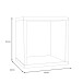 Regalwürfel >MAURO< in Betonoptik Lichtgrau - 39,5x39,7x32,9cm (BxHxT)