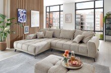 Polsterecke >Aldous< 8 Kissen, Waffelsteppung,...