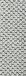 Polsterhocker >Aldous< Waffelsteppung, Stoff beschichtet, silbergrau - 103x43x62cm (BxHxT)