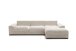 Polsterecke >Adriena< in Cord creme, 6 Kissen, Daune - 323x90x177cm (BxHxT)