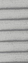 Wohnlandschaft >Adriena< 6 Kissen, Daune, weicher Cord Stoff silbergrau - 323x90x177cm (BxHxT)