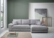 Wohnlandschaft >Adriena< 6 Kissen, Daune, weicher...