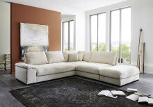 Wohnlandschaft >Adriena< 7 Kissen, Daune, weicher...