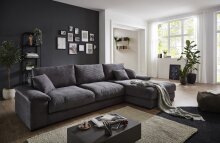 Wohnlandschaft >Adriena< 6 Kissen, Daune, weicher...
