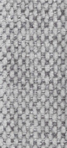 Wohnlandschaft >Amelie< 9 Kissen, Waffelsteppung, Fein-Webstoff hellgrau - 300x86x215cm BxHxT