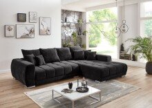 Wohnlandschaft >Amelie< 9 Kissen, Waffelsteppung,...