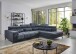 Wohnlandschaft >Iver< Sitz+Kopfteilverstellung, 5 Kissen, anthrazit - 295x100x232cm (BxHxT)