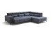 Wohnlandschaft >Iver< Sitz+Kopfteilverstellung, 5 Kissen, anthrazit - 295x100x232cm (BxHxT)