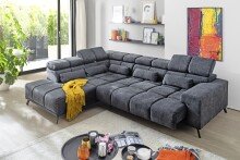Wohnlandschaft >Iver< Sitz+Kopfteilverstellung, 5...