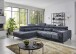 Wohnlandschaft >Iver< Sitz+Kopfteilverstellung, 5 Kissen, anthrazit - 295x100x232cm (BxHxT)