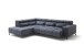 Wohnlandschaft >Iver< Sitz+Kopfteilverstellung, 5 Kissen, anthrazit - 295x100x232cm (BxHxT)