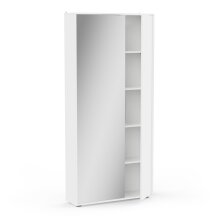Schuhschrank >EBONY< weiß, 82,8x176,4x24 cm,...