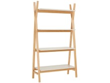 Bücherregal >Berga< Weiß, 99x179x40 cm,...