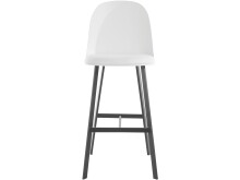 Barhocker >Atsa< (2er Set) Weiß, 109x48x57...