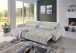 Wohnlandschaft >Wolve< elektr. Sitzverstellung, 2 Kissen, Cord taupe - 277x108x179cm (BxHxT
