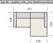 Wohnlandschaft >Wolve< Kopfteilverstellungen, 2 Kissen, Cord beige - 277x108x179cm (BxHxT)