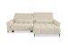 Wohnlandschaft >Wolve< Kopfteilverstellungen, 2 Kissen, Cord beige - 277x108x179cm (BxHxT)