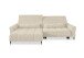 Wohnlandschaft >Wolve< Kopfteilverstellungen, 2 Kissen, Cord creme - 277x108x179cm (BxHxT)