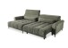 Wohnlandschaft >Wolve< elektr. Sitzverstellung, 2 Kissen, Cord oliv - 277x108x179cm (BxHxT)