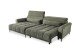 Wohnlandschaft >Wolve< elektr. Sitzverstellung, 2 Kissen, Cord oliv - 277x108x179cm (BxHxT)