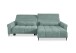 Wohnlandschaft >Wolve< elektr. Sitzverstellung, 2 Kissen, Cord mint - 277x108x179cm (BxHxT)