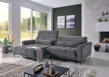 Wohnlandschaft >Wolve< elektr. Sitzverstellung,...