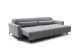 Big-Sofa >Wolve< 2x elektr. Sitzverstellung, 2 Kissen, graublau - 280x108x118cm (BxHxT)