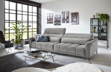 Big-Sofa >Wolve< 1x elektr. Sitzverstellung, 2...