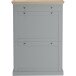 Schuhschrank >Mikkel< in Grau - 80x105x30cm (BxHxT)