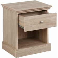 Nachttisch >Mikkel< in Natur - 45x50x35cm (BxHxT)