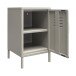 Beistelltisch >Steen< in Grau, Metall - 37x68x39cm (BxHxT)