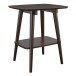 Beistelltisch >Snorre< in Braun, MDF,Holz,Holzfurnier - 54x59x47cm (BxHxT)