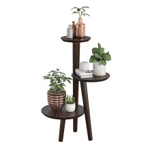 Blumenständer >Snorre< in Braun - 43x64x34...
