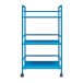 Servierwagen >Rasmus< in Blau - 43x77x29 (BxHxT)
