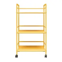 Servierwagen >Rasmus< in Gelb - 43x77x29 (BxHxT)