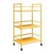 Servierwagen >Rasmus< in Gelb - 43x77x29 (BxHxT)