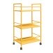 Servierwagen >Rasmus< in Gelb - 43x77x29 (BxHxT)
