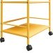 Servierwagen >Rasmus< in Gelb - 43x77x29 (BxHxT)