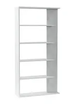 Anbauregal >ALIDA< Bücherregal, Zementgrau...
