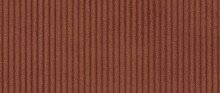 Wohnlandschaft >Wolve< Kopfteilverstellung, 2 Kissen, Cord rost - 277x108x179cm (BxHxT)