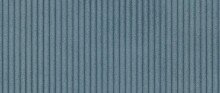 Wohnlandschaft >Wolve< Kopfteilverstellung, 2 Kissen, Cord blau - 277x108x179cm (BxHxT)